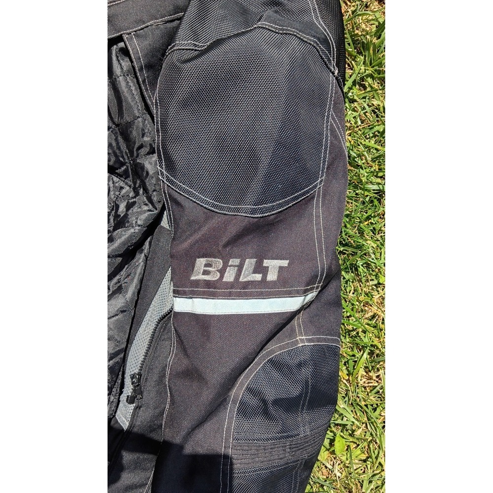 BILT Explorer Air Motorcycle Jacket XL CE Armor 3 Layer Textile Touring Black - Picture 11 of 16